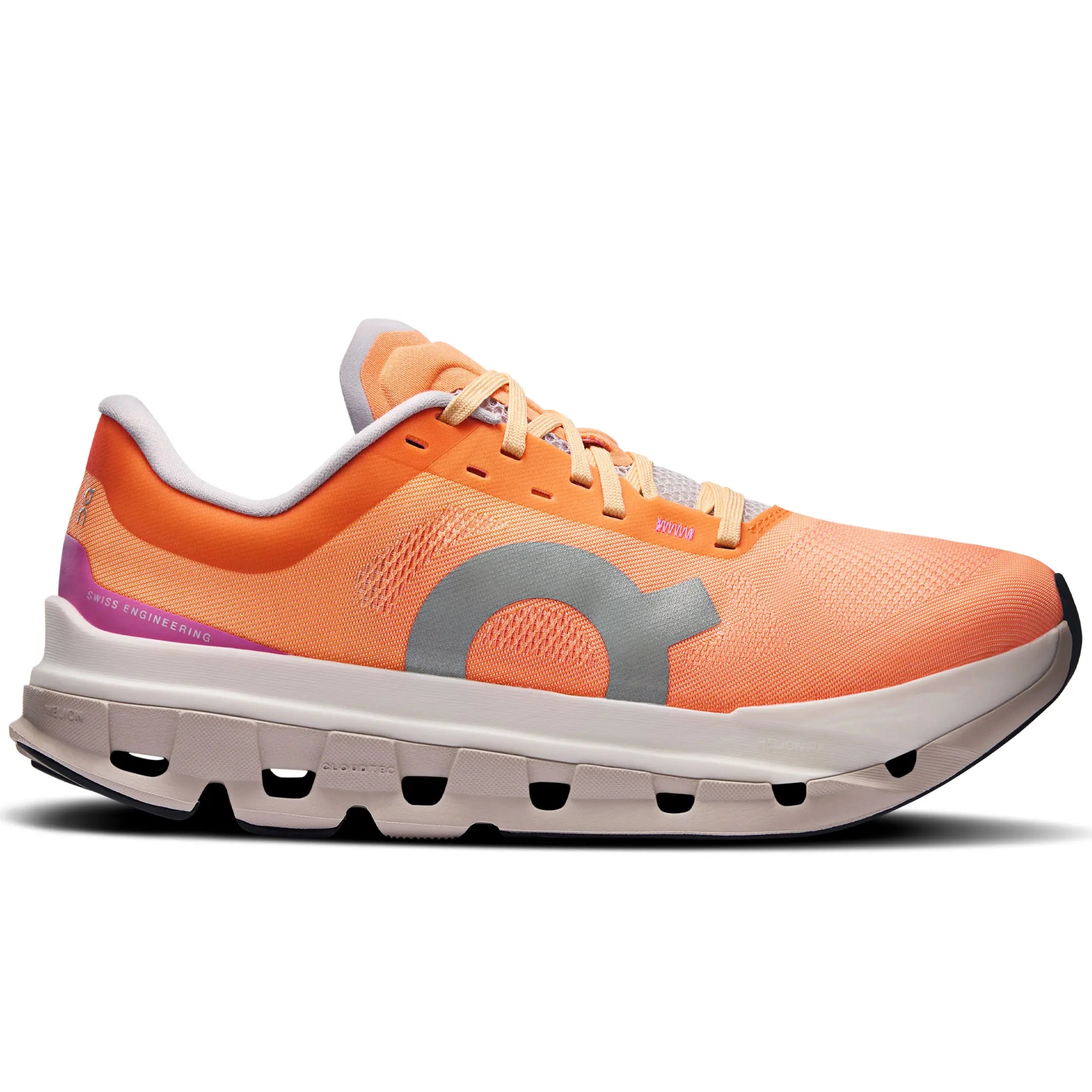 On Running Cloudflow 5 Tangerine Silver