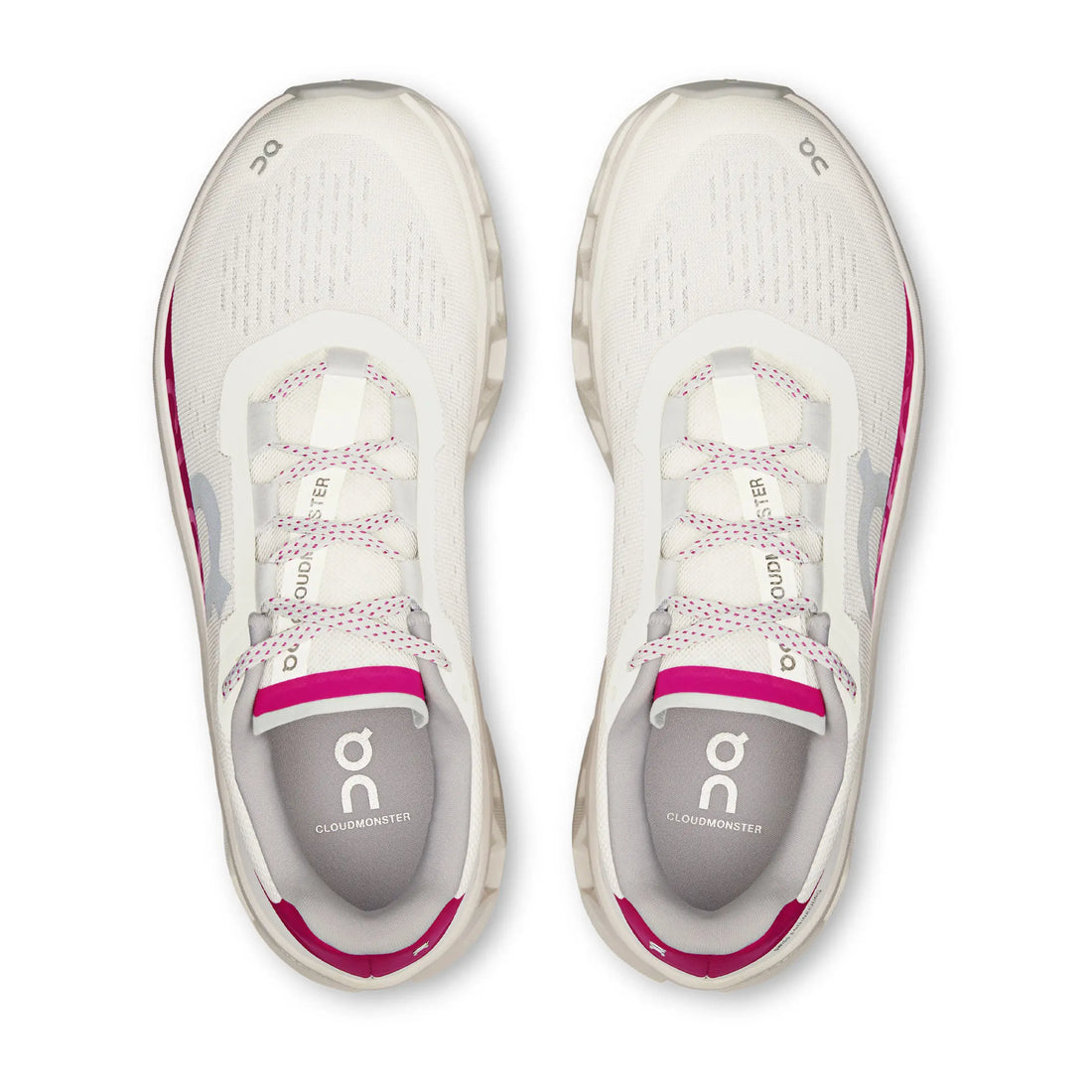 On Running Cloudmonster Ivory Grenadine