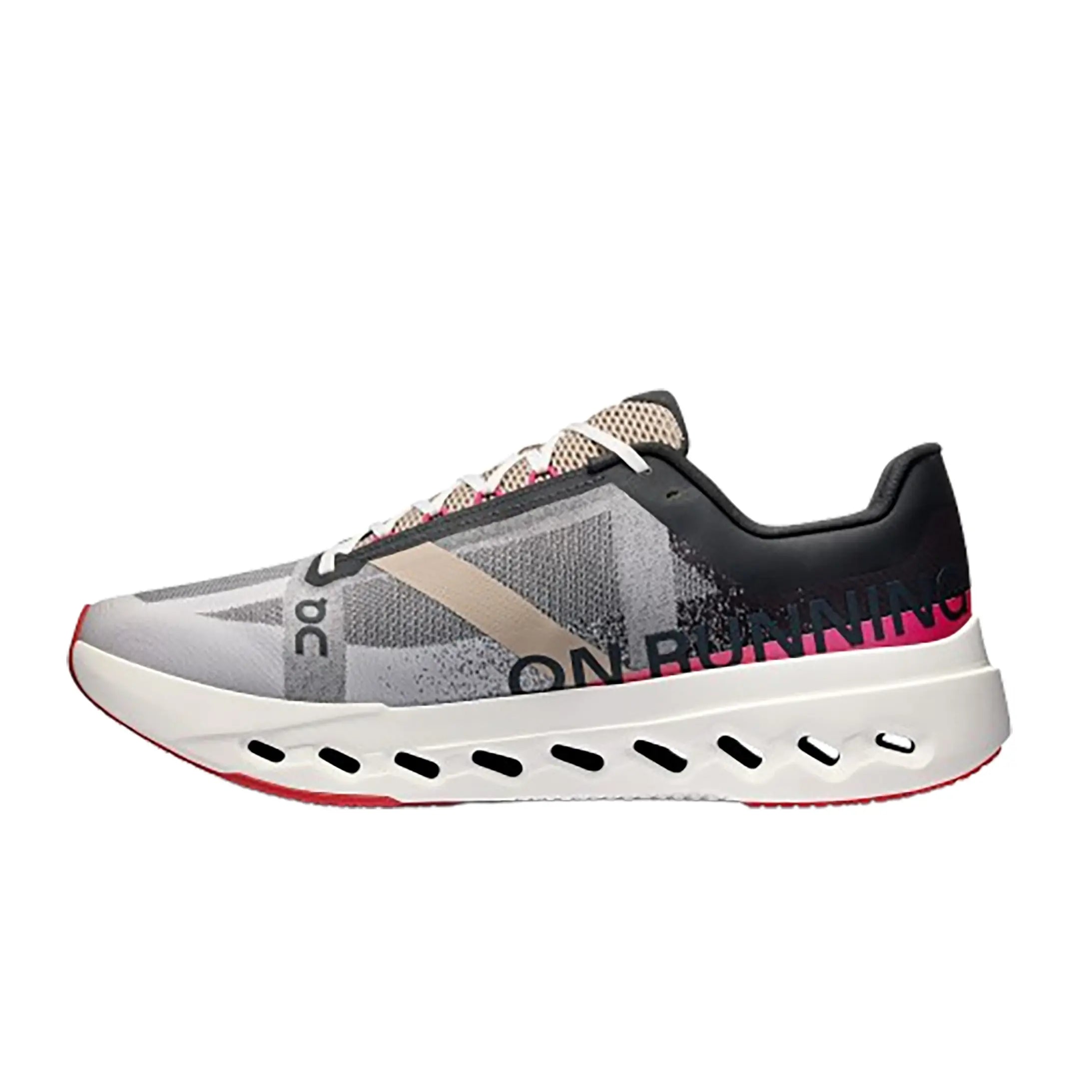 On Running Cloudsurfer Next Black White Pink