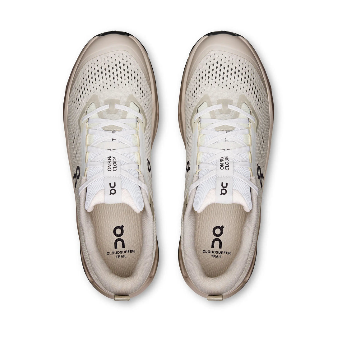 On Running Cloudsurfer Trail 2 Frost Truffle