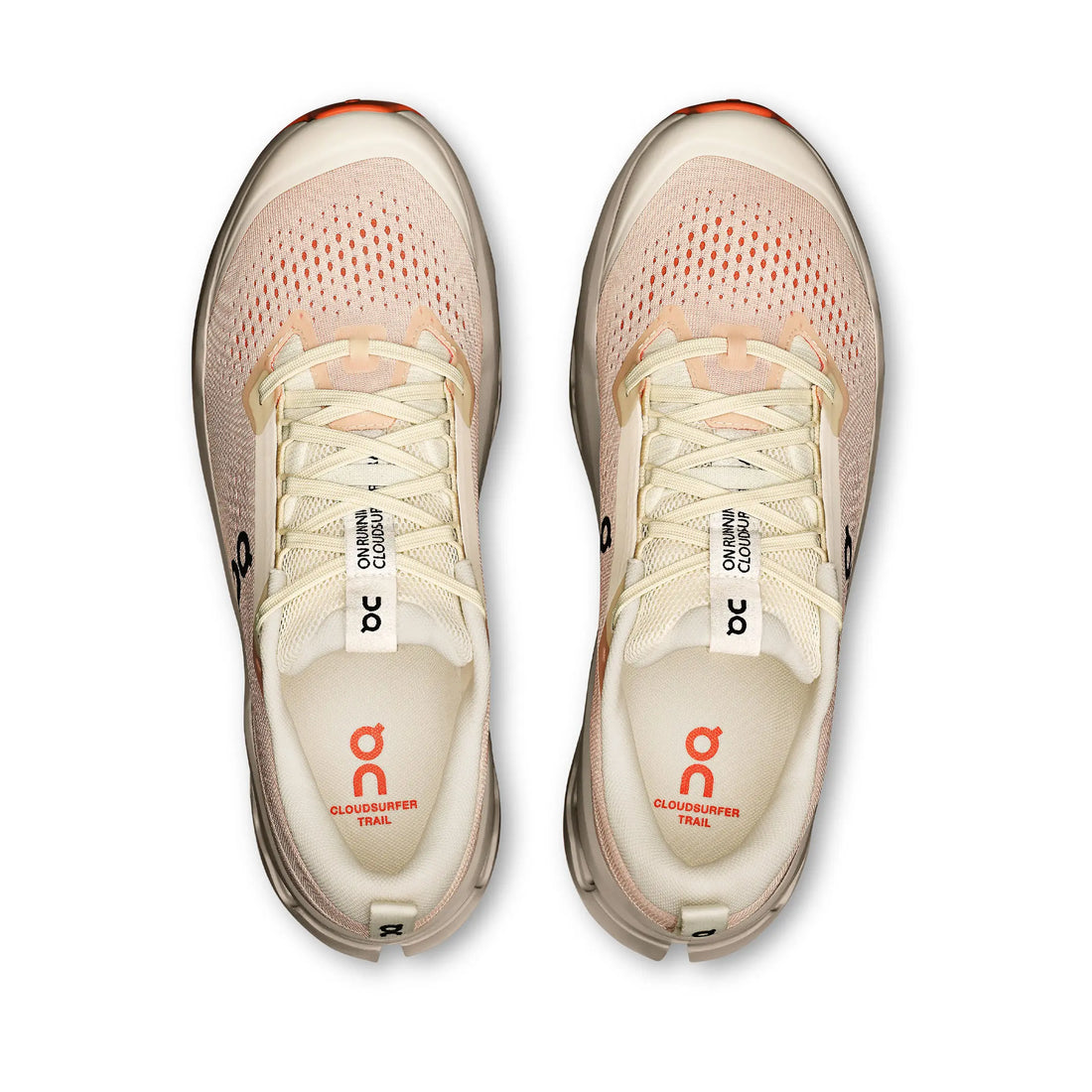 On Running Cloudsurfer Trail 2 Ivory Ghost