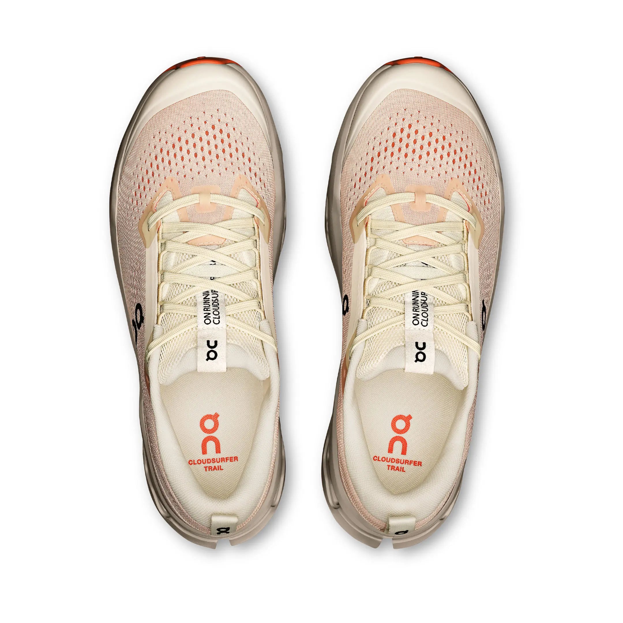 On Running Cloudsurfer Trail 2 Ivory Ghost