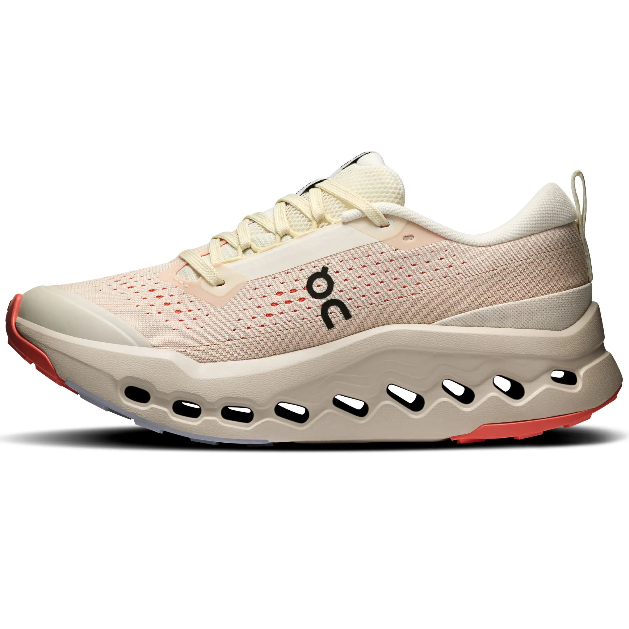 On Running Cloudsurfer Trail 2 Ivory Salmon