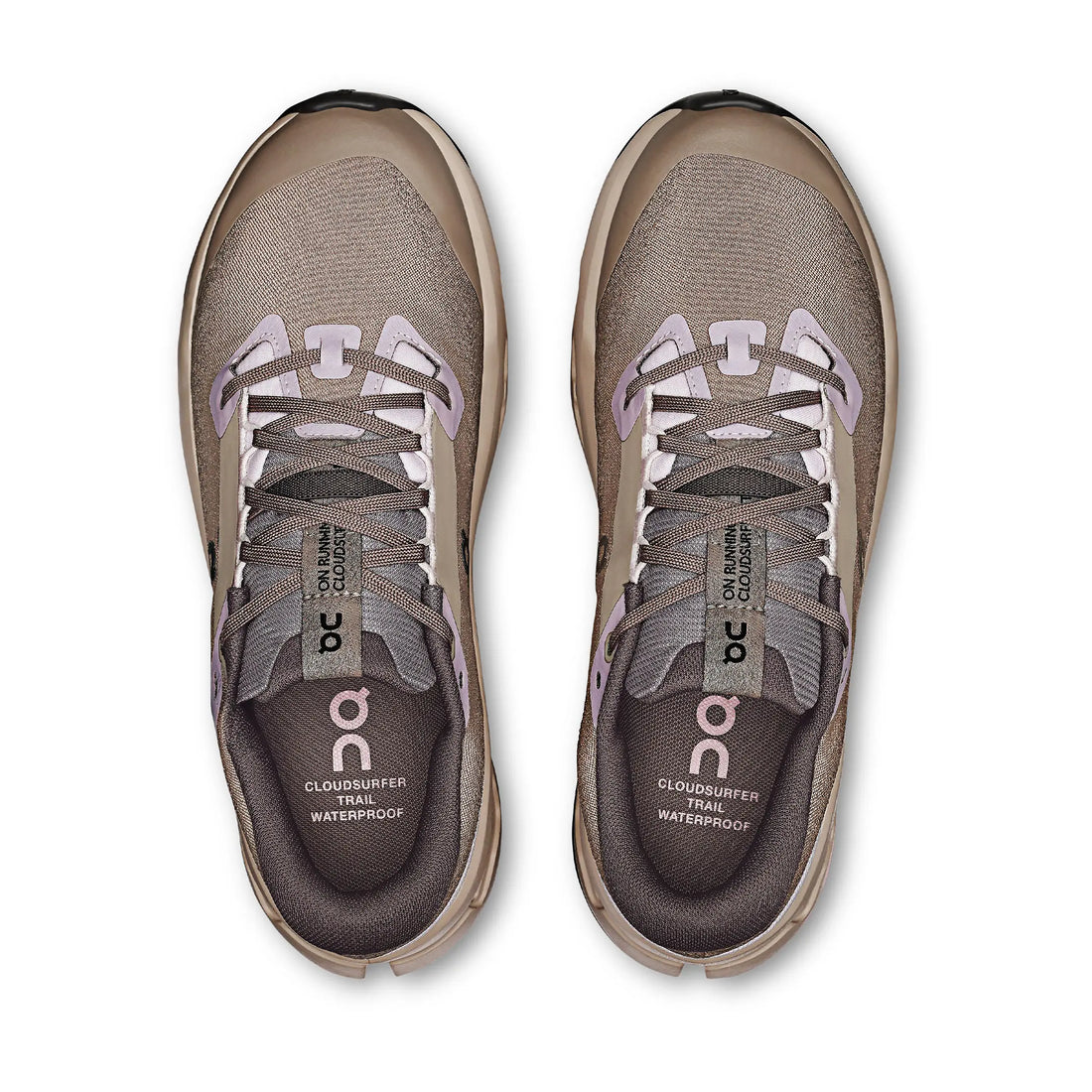 On Running Cloudsurfer Trail 2 Waterproof Cinder Desert