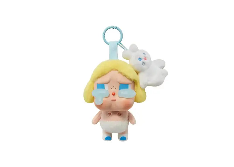 Pop Mart CryBaby Crying Again Series Baby Blonde (Super Secret Edition) Vinyl Face Plush