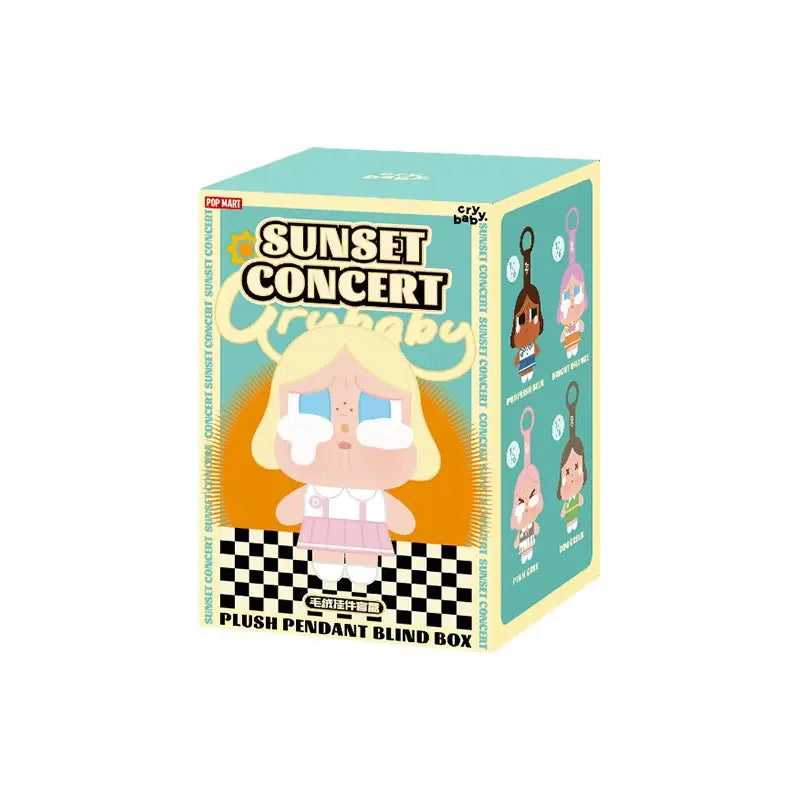 Pop Mart CryBaby Sunset Concert Series Plush Pendant Blind Box