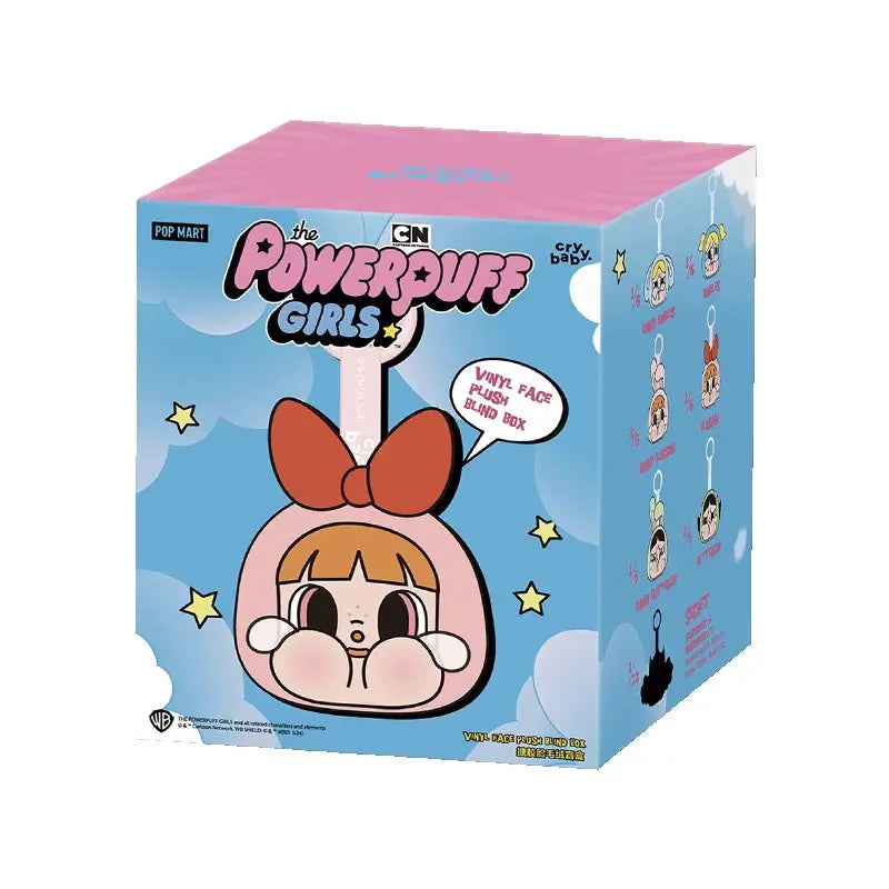 Pop Mart CryBaby x Powerpuff Girls Series Vinyl Face Plush Blind Box
