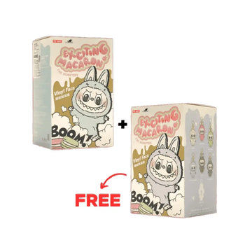 BUY 1 GET 1 FREE - Pop Mart Labubu The Monsters Tasty Macarons Vinyl Face Sealed Case Pack of 1