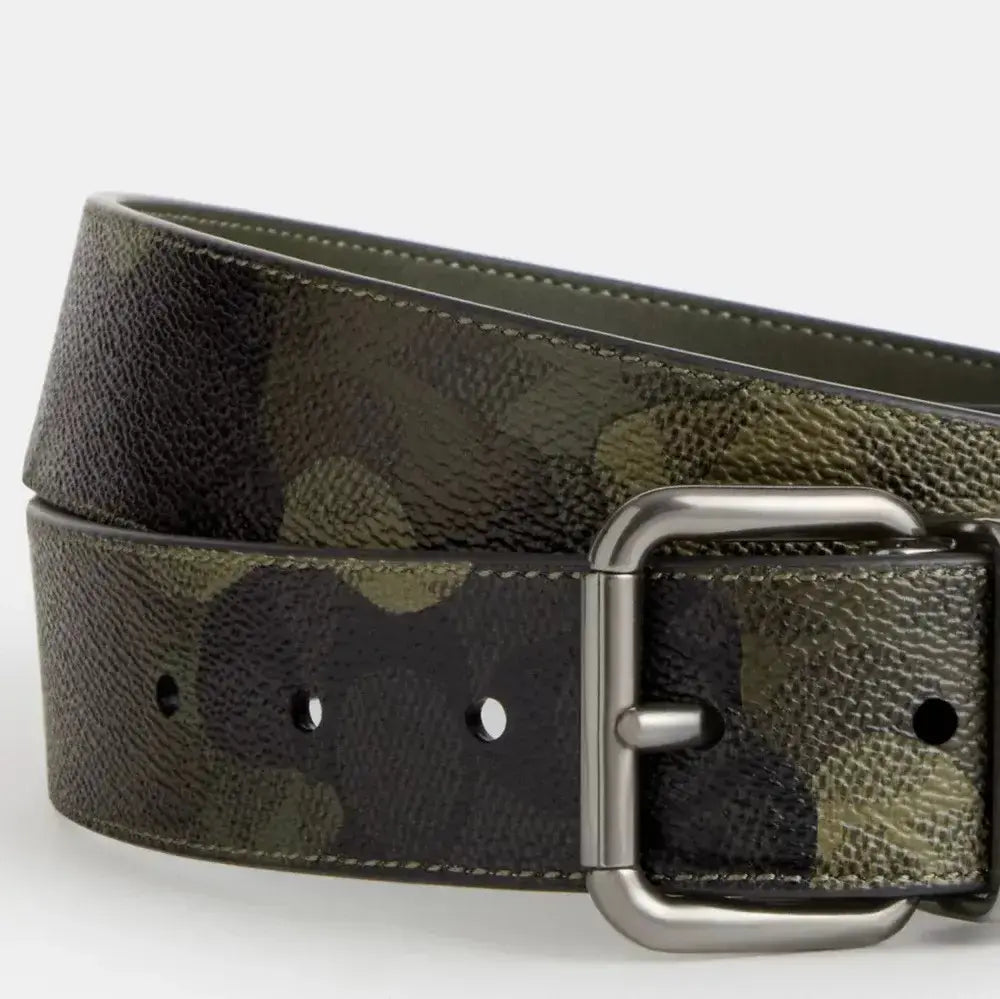 Roller Buckle Cut To Size Reversible Belt, 38 Mm