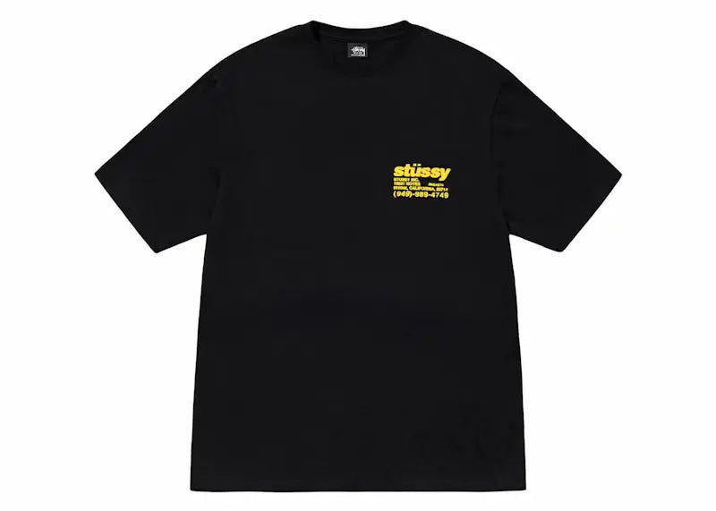 Stussy DNA Pigment Dyed Tee Black