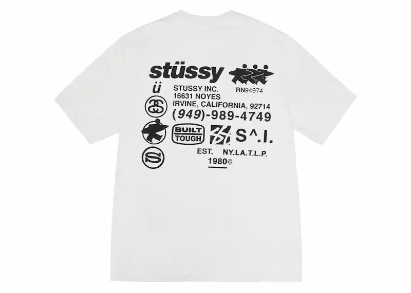 Stussy DNA Pigment Dyed Tee Natural