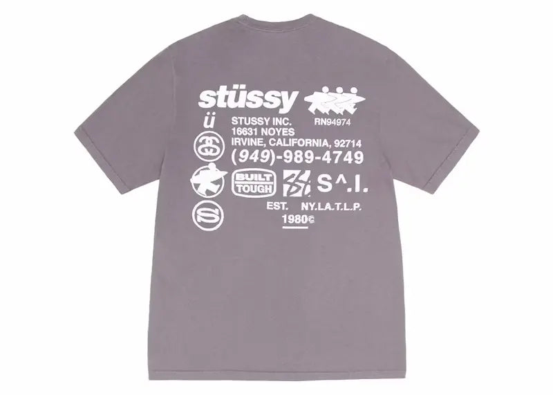 Stussy DNA Pigment Dyed Tee Shark