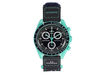 Swatch x Omega Bioceramic Moonswatch Mission On Earth Polar Lights