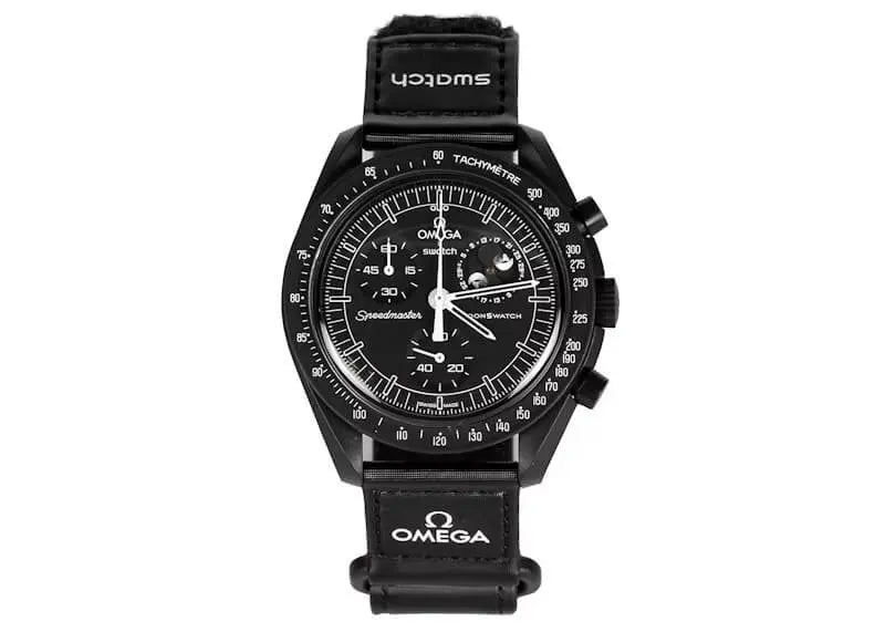 Swatch x Omega Bioceramic Moonswatch Mission To Moonphase Snoopy
