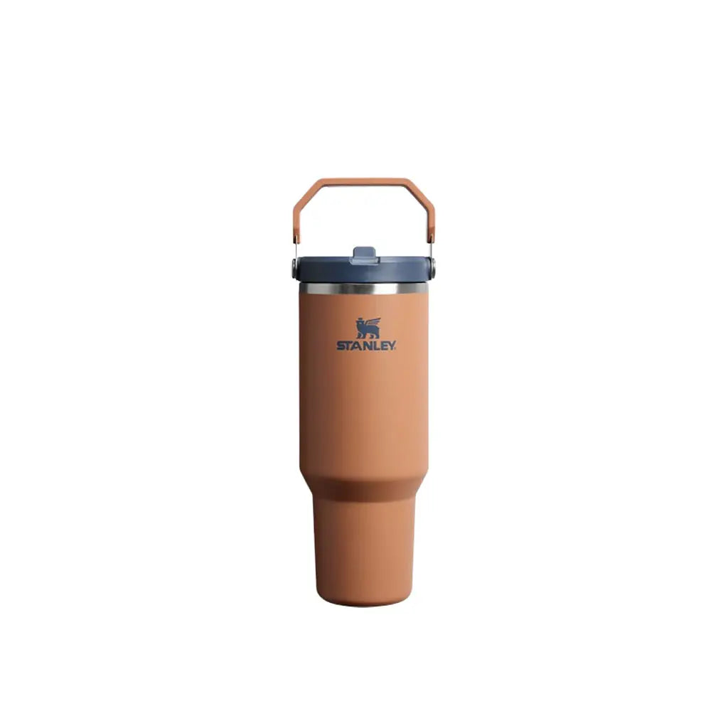 The IceFlow Flip Straw Tumbler | 40 OZ (Brown)