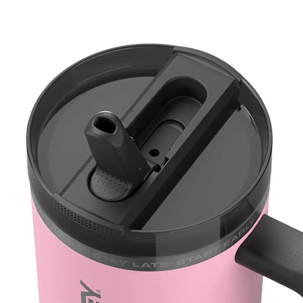 The Messi x Stanley Quencher ProTour Flip Straw Tumbler | 40 OZ (Pink)