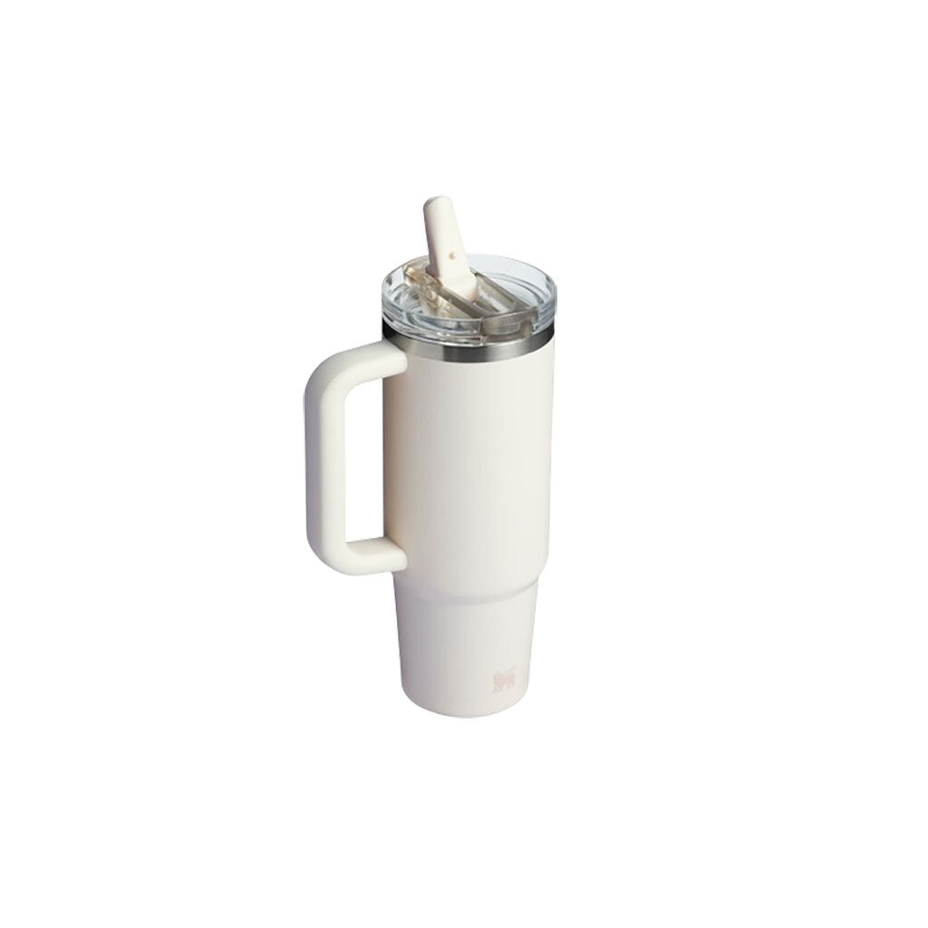 The Quencher ProTour Flip Straw Tumbler | 30 OZ (Cream)