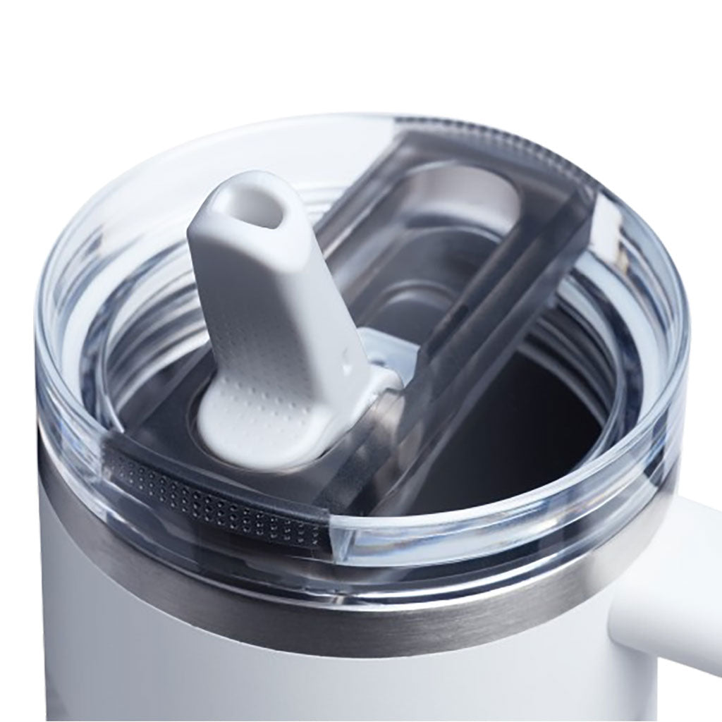 The Quencher ProTour Flip Straw Tumbler | 30 OZ (White)