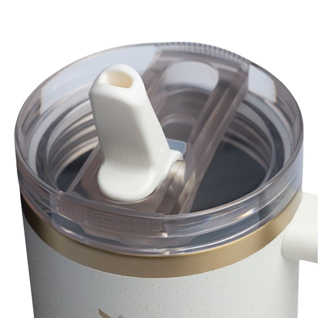 The Quencher ProTour Flip Straw Tumbler | 30 OZ (White)