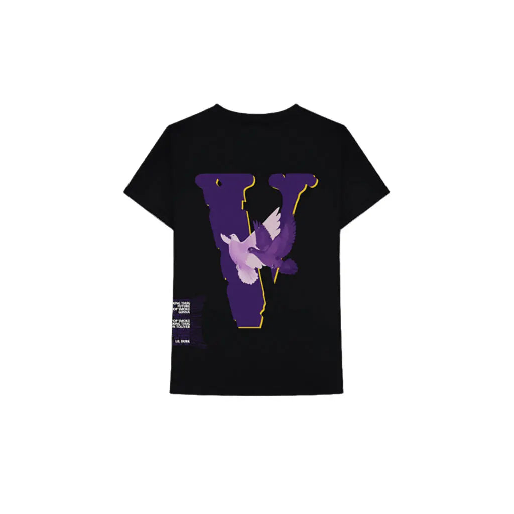 VLone x Nav Good Intentions Black Doves Tee