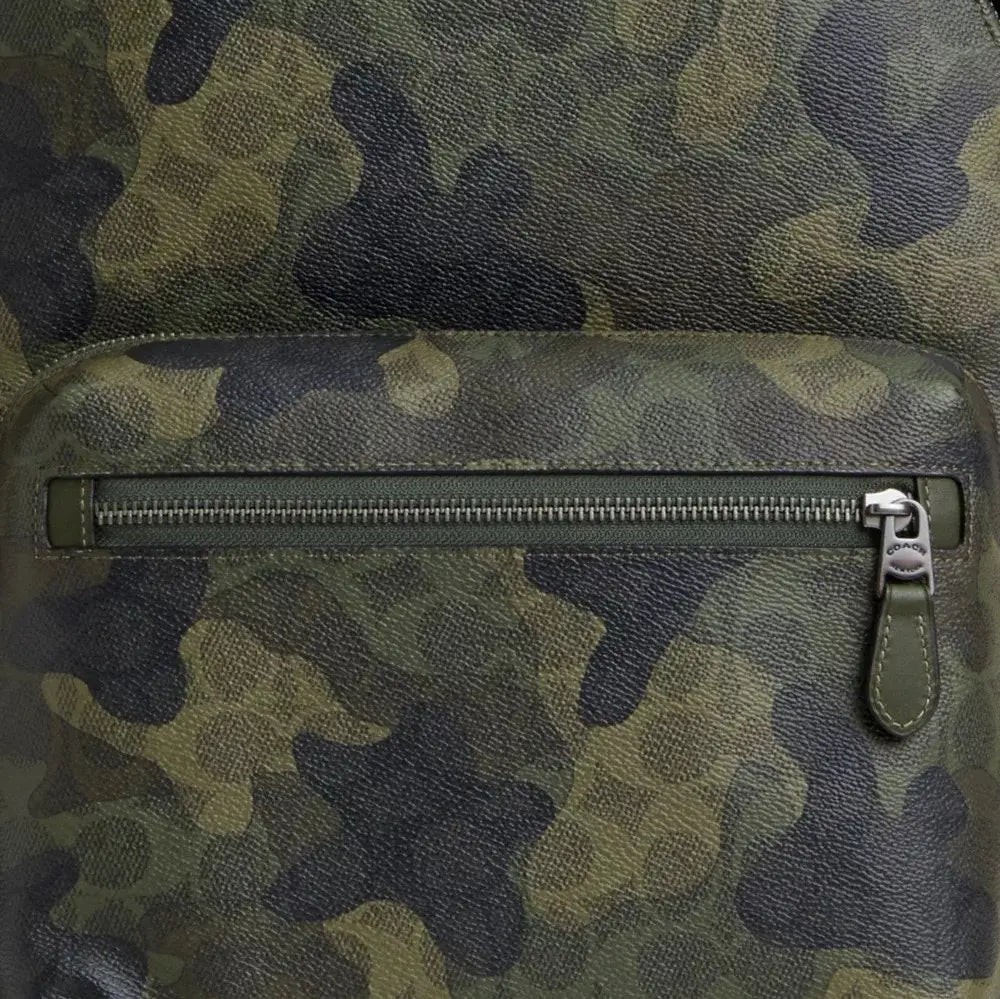 West Backpack In Signature Camo Print