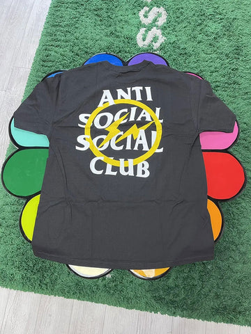 Anti Social Social Club Yellow Fragment Tee
