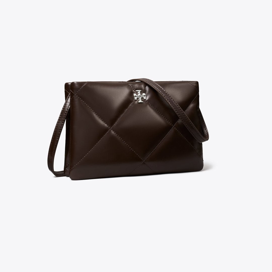 Tory Burch Kira Diamond Quilt Crossbody Bag Cocoa