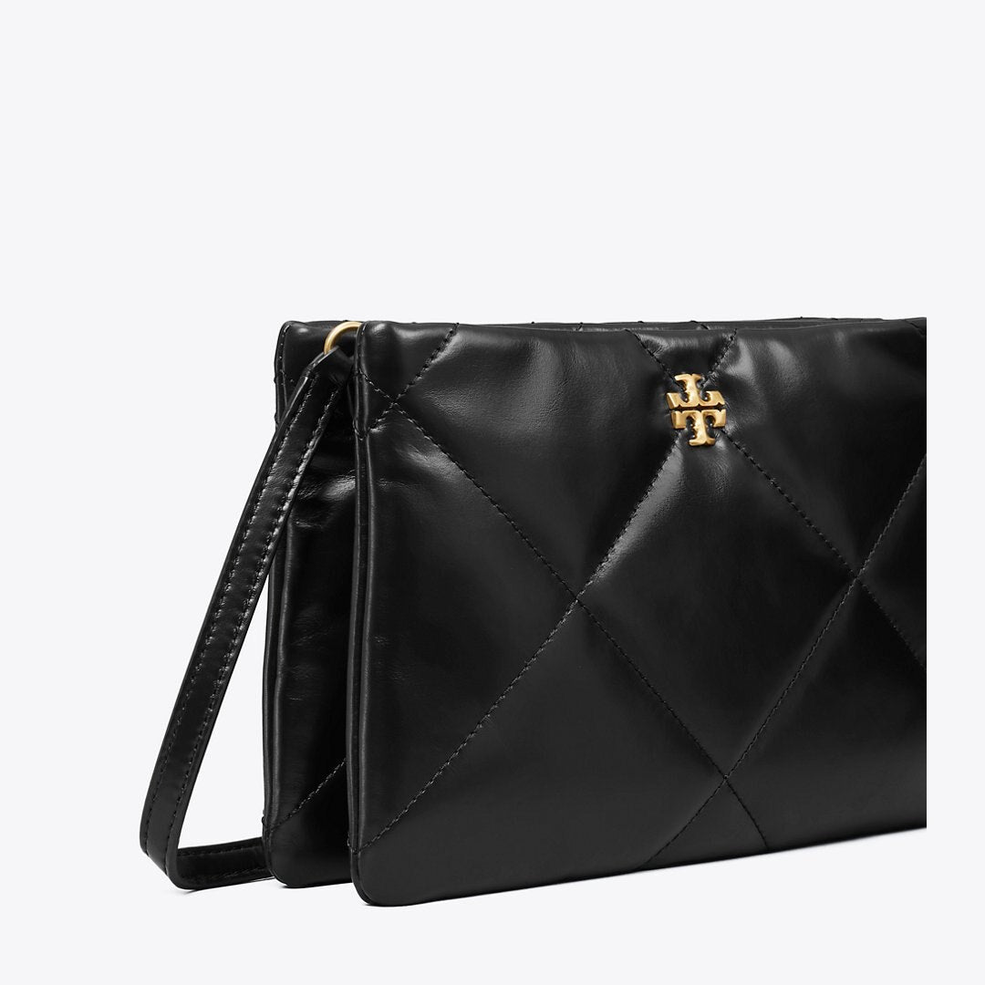 Tory Burch Kira Diamond Quilt Crossbody Bag Black