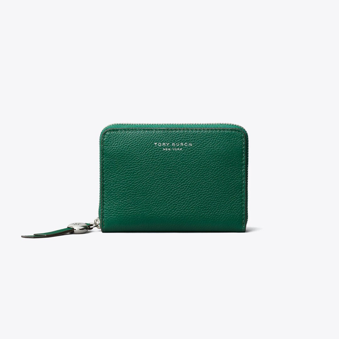 Tory Burch Medium Romy Wallet Dark Kale