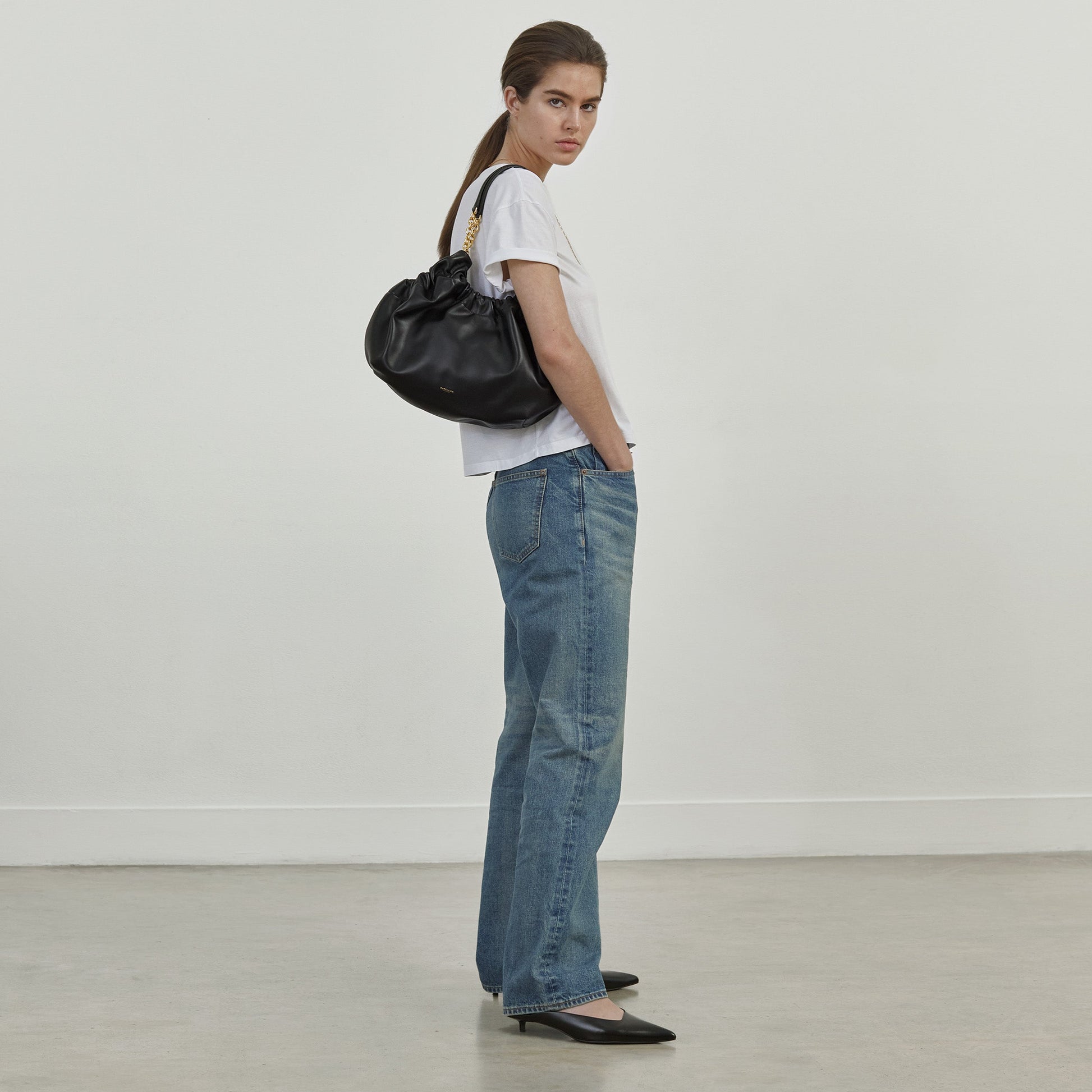 DeMellier The Midi Miami burgundy smooth