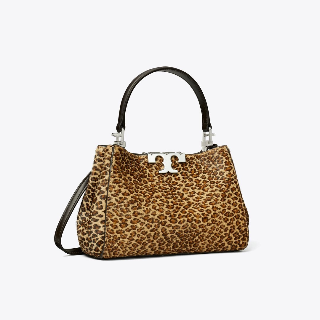 Tory Burch Mini Eleanor Calf Hair Satchel Multi