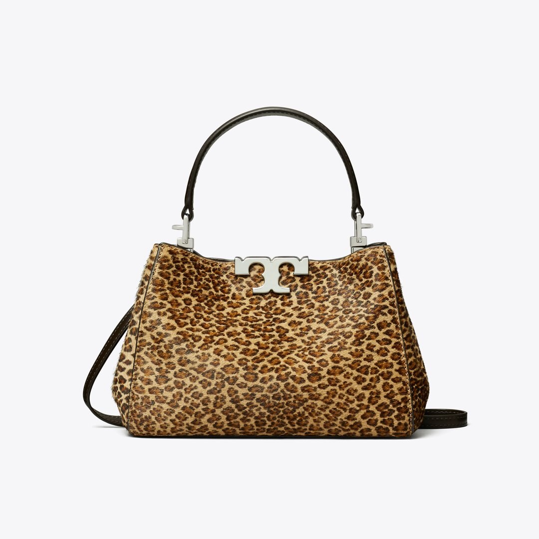 Tory Burch Mini Eleanor Calf Hair Satchel Multi