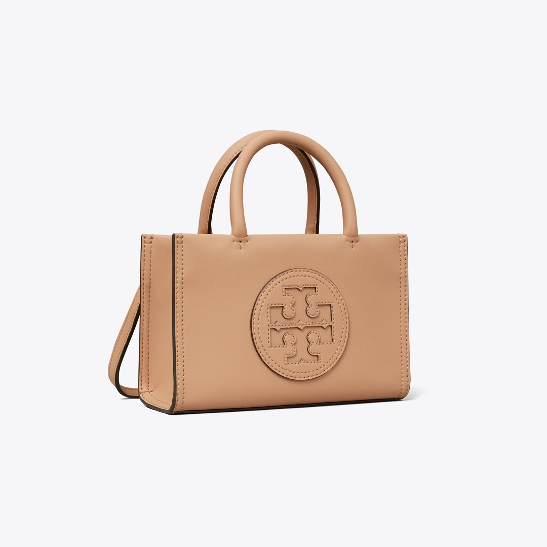 Tory Burch Mini Ella Bio Tote Light Sand