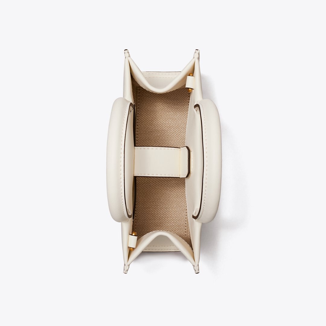 Tory Burch Mini Ella Bio Tote Warm White