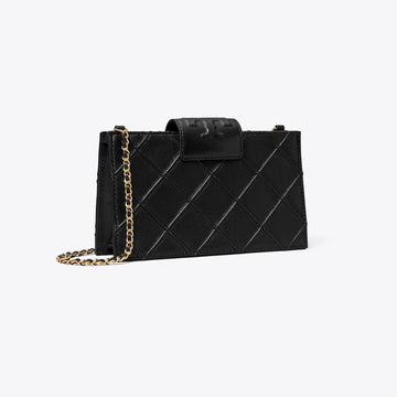 Tory Burch Mini Fleming Crossbody Black