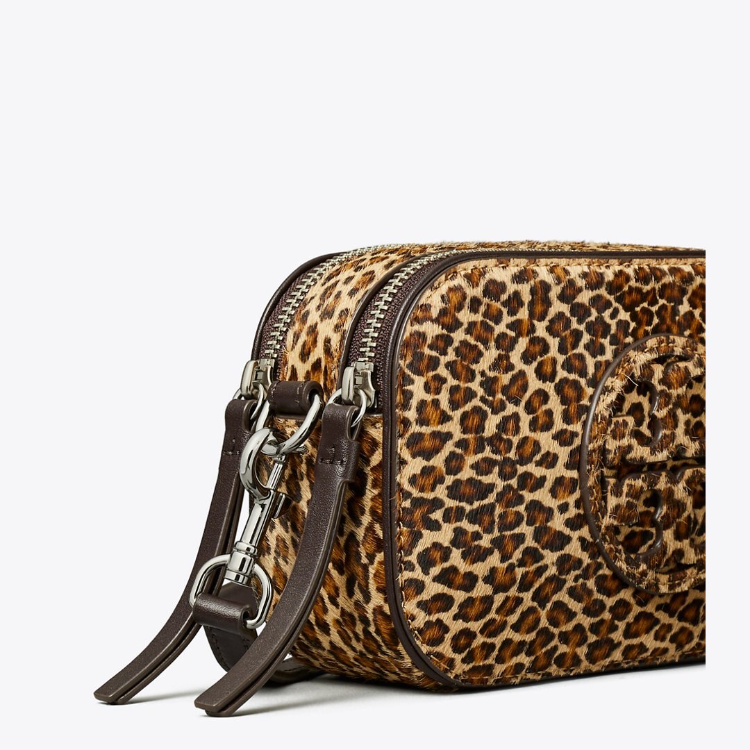 Tory Burch Mini Miller Leopard-Print Crossbody Bag Multi