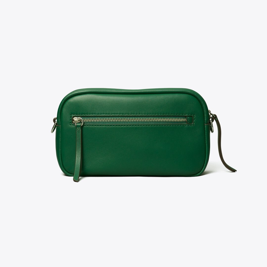 Tory Burch Mini Miller Soft Crossbody Bag Dark Kale