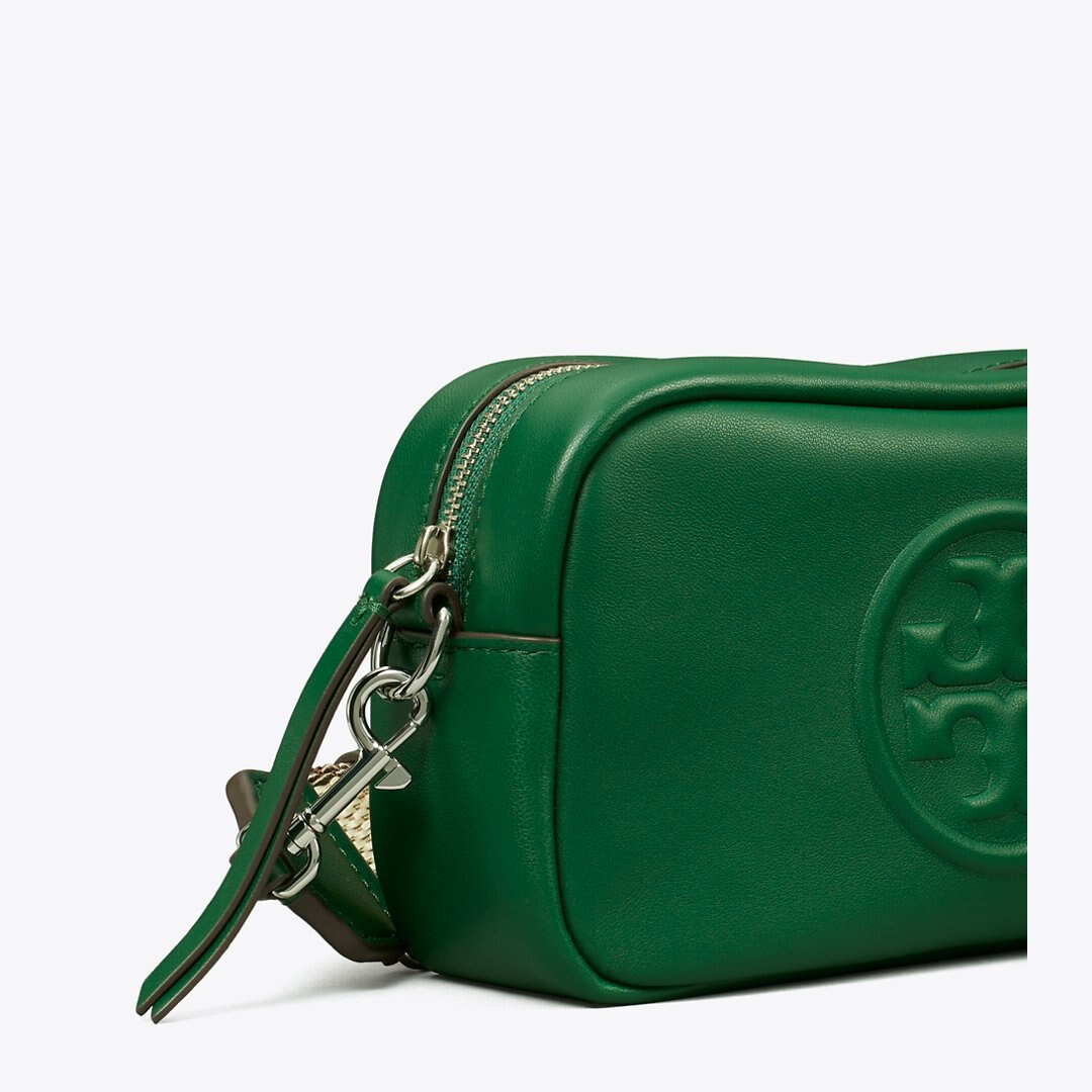 Tory Burch Mini Miller Soft Crossbody Bag Dark Kale