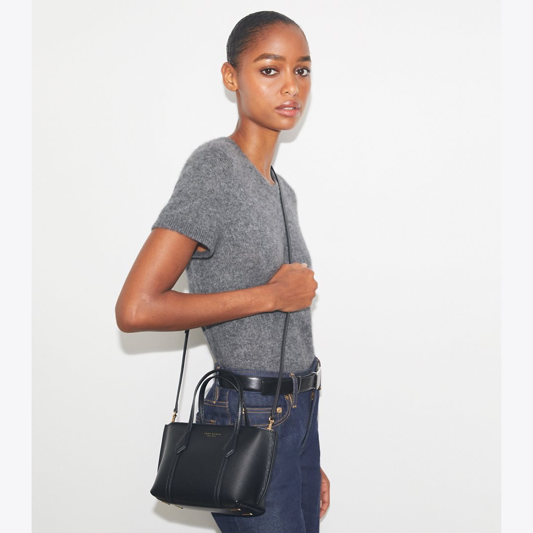 Tory Burch Mini Perry Tote Black