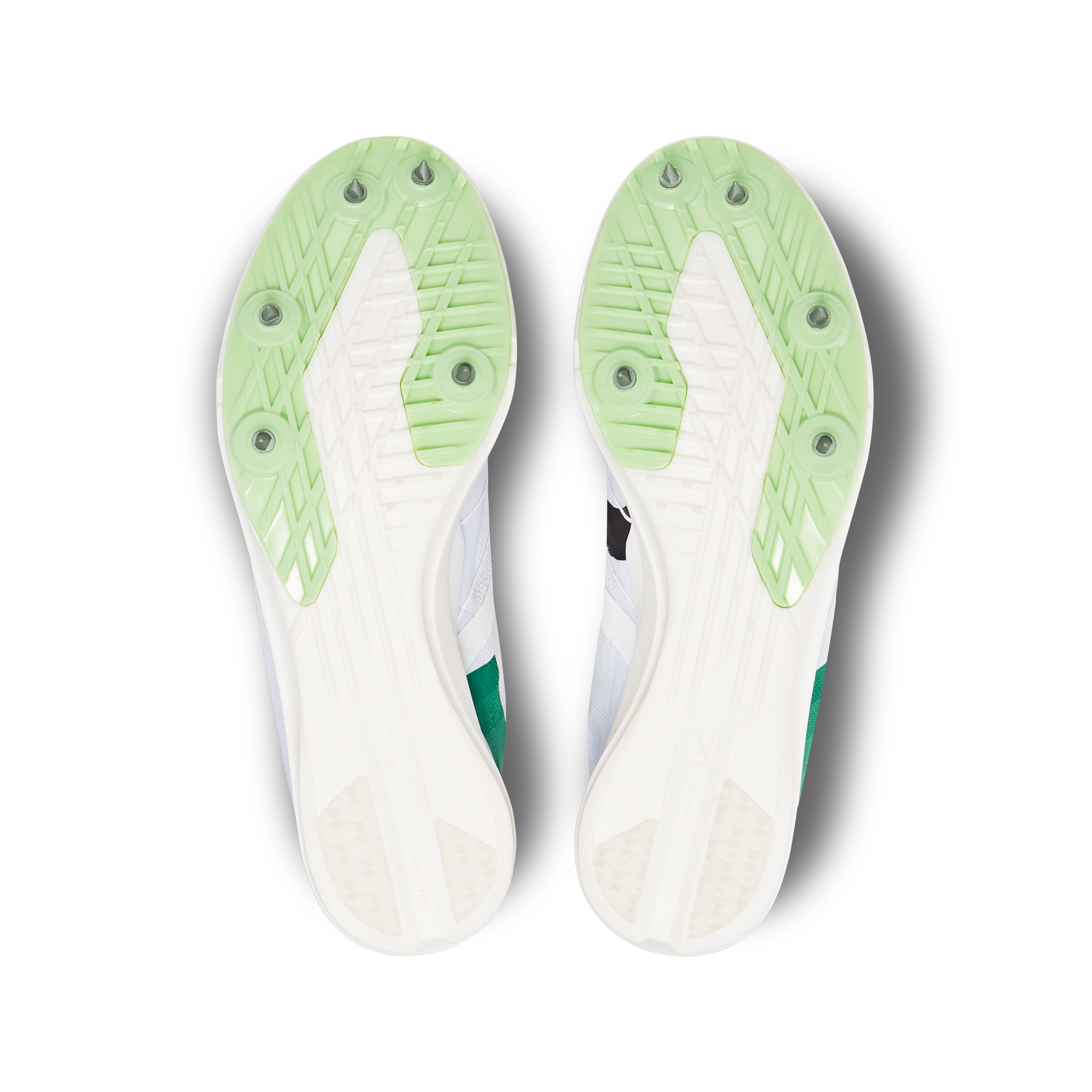 On Cloudspike 1500M Undyed White Mint