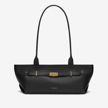 DeMellier The New York Shoulder black small grain