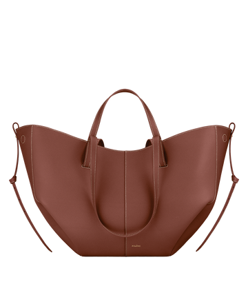 Polene Cyme Textured Cognac