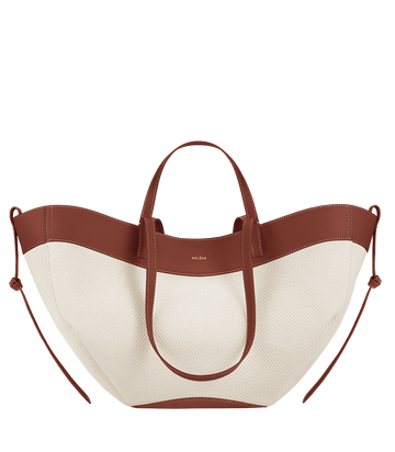 Polene Cyme Cognac Canvas