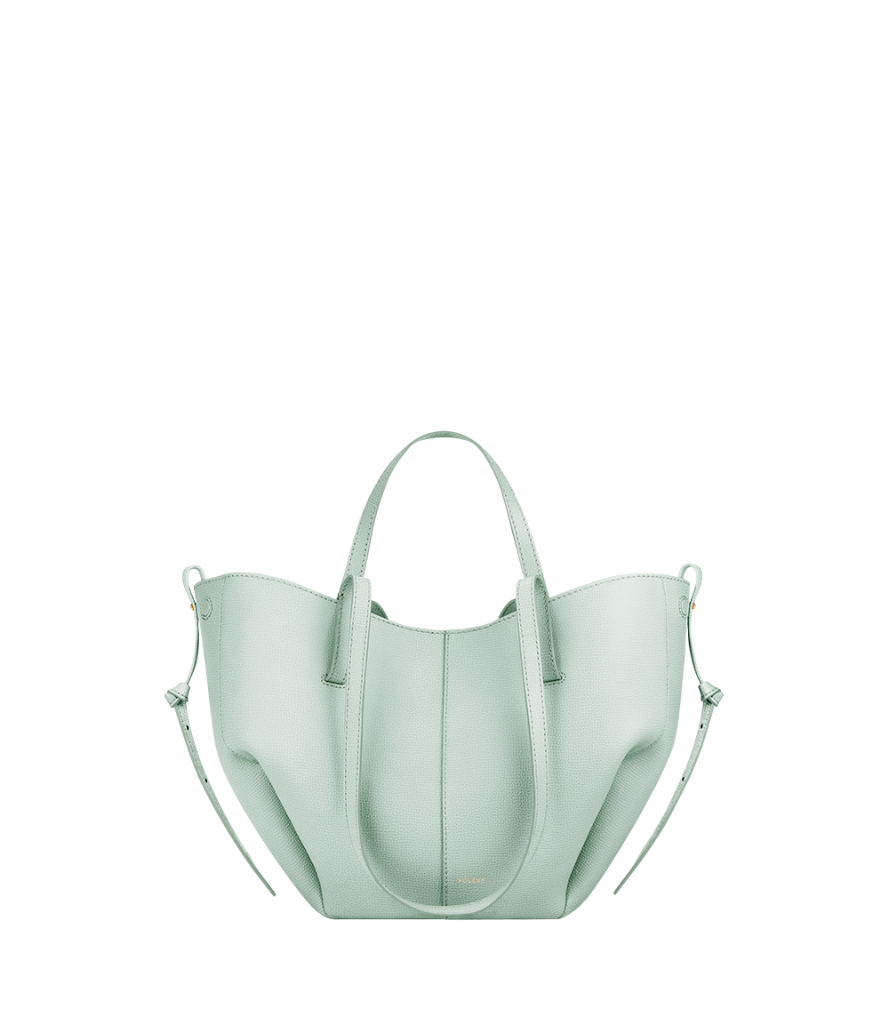 Polene Cyme Mini Textured Sea Foam