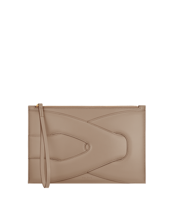 Polene Nodde Pouch Taupe