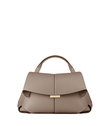 Polene Mokki Mini Textured Taupe