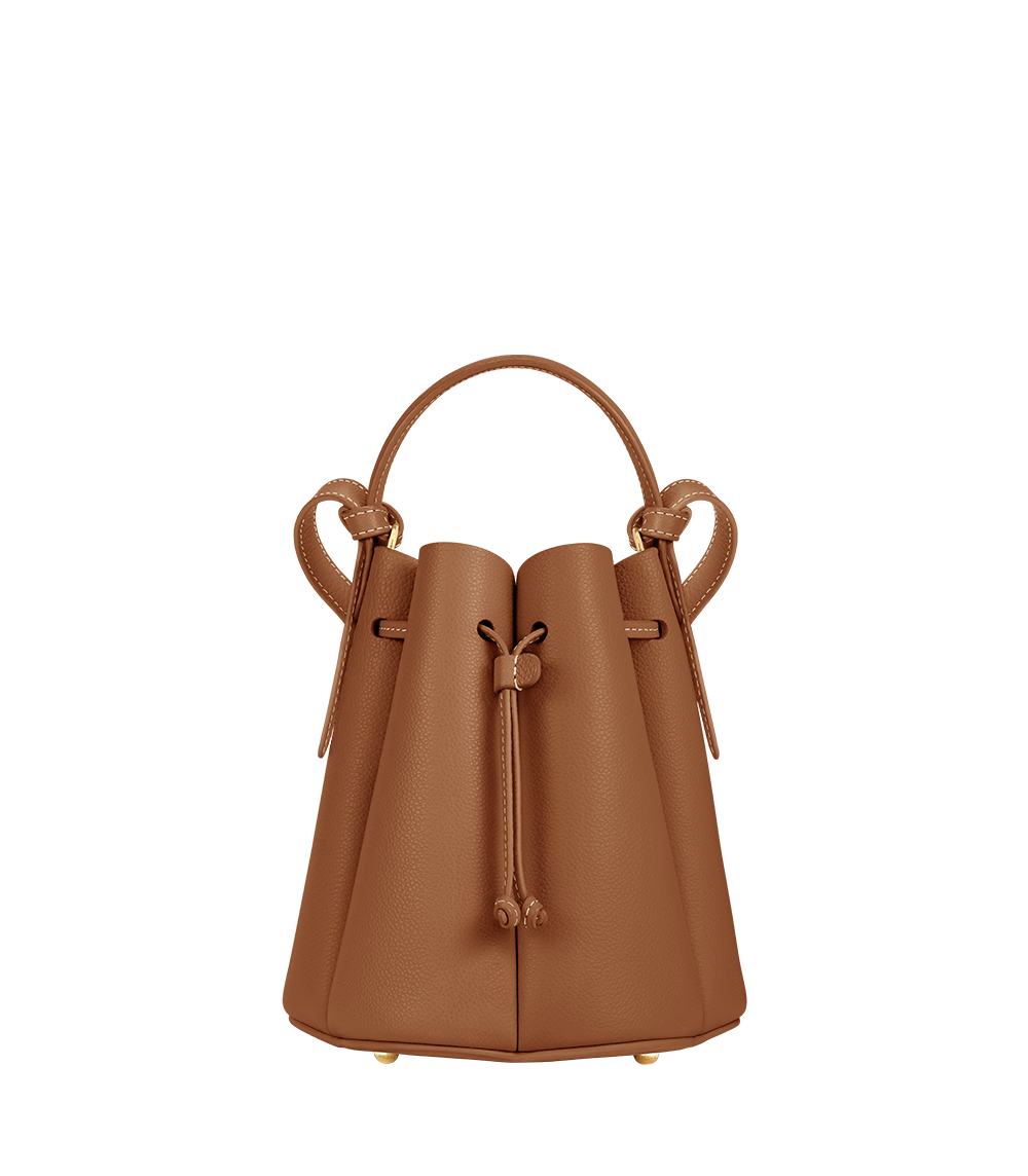 Polene Numero Huit Mini Textured Camel