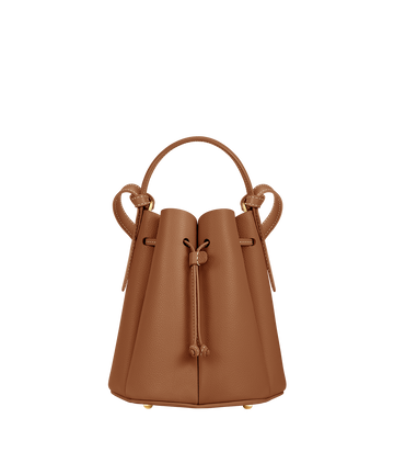 Polene Numero Huit Mini Textured Camel