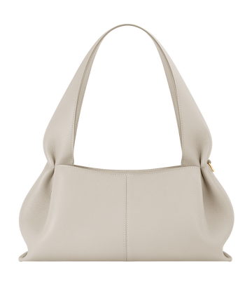 Polene Numero Neuf East West Textured Chalk