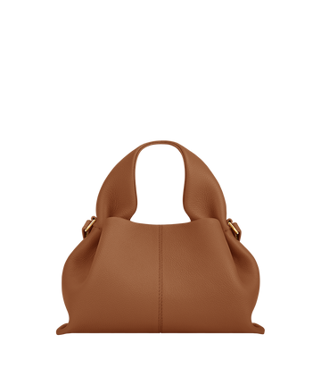 Polene Numero Neuf Mini Textured Camel